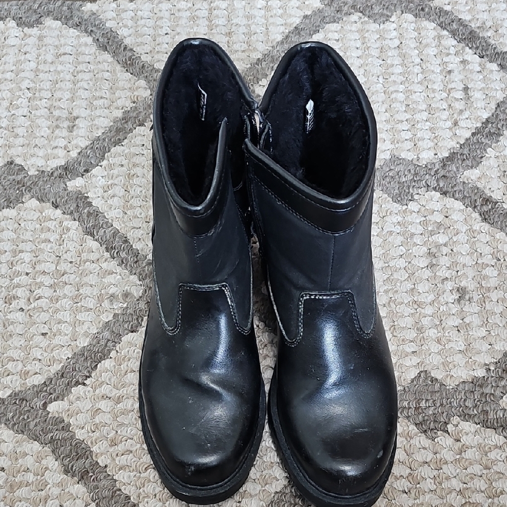State Street Thermolite Black Ankle Boots. Ladies Size 8.5